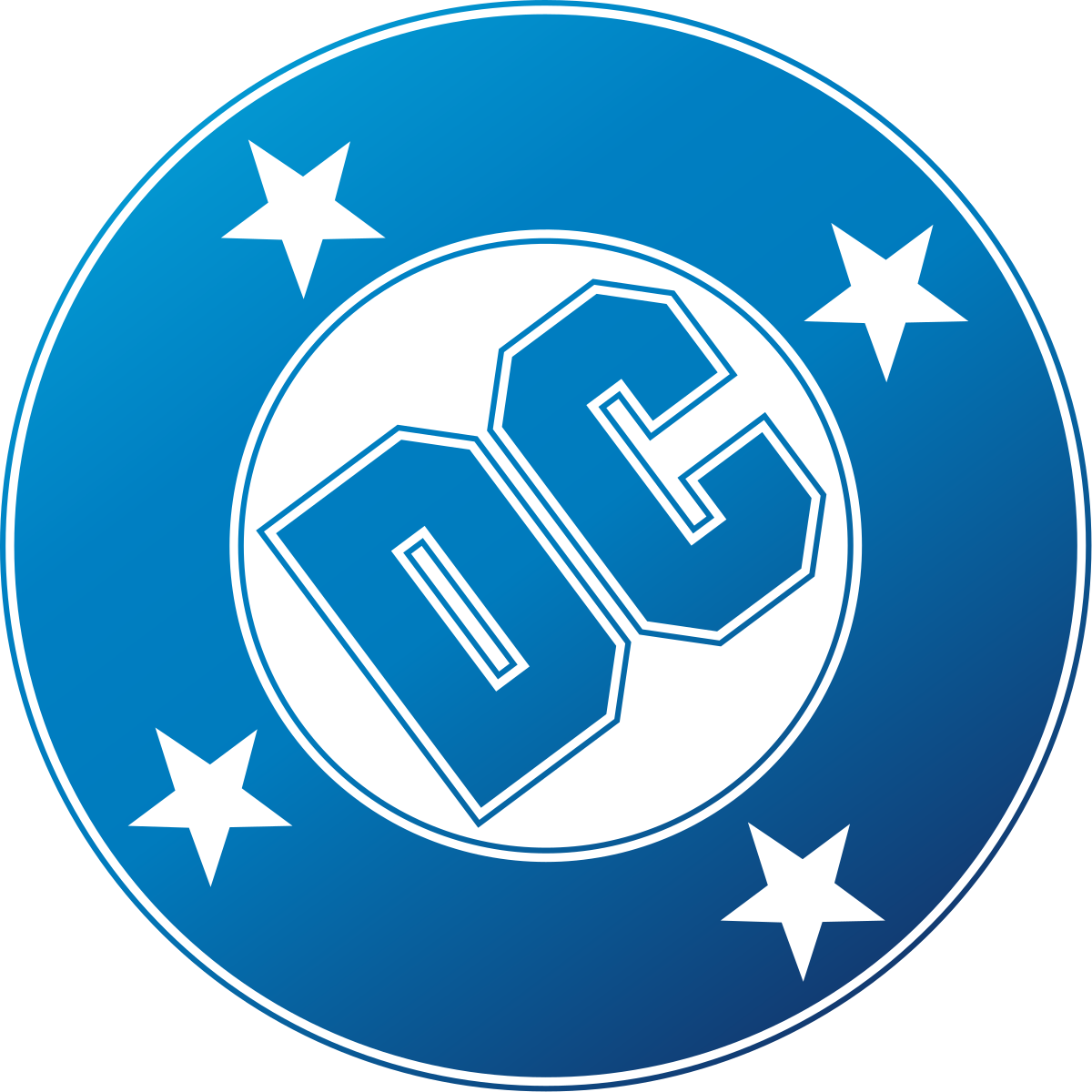 The DC logo